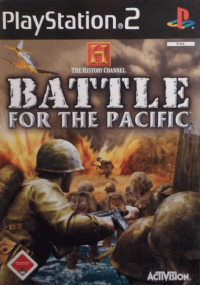 History Channel Battle for the Pacific PAL Playstation 2 PAL box art